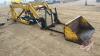 Ezee-On Loader w/ mounts, forks and bucket, H93 - 2