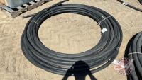 Roll of approx 200ft 1 1/4" poly pipe, H113