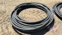 Roll of approx 200ft 2" poly pipe, H113