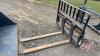 Skid Steer Pallet Forks, H46