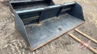 Skid Steer Snow Bucket 102", H46