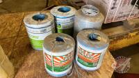 Pallet of Assorted Poly Twine, H71