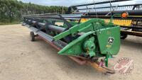 25ft JD 925 Header, H101, s/n H00925P635936