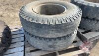 Used 10.00-20 Tire on Split Rims, H115