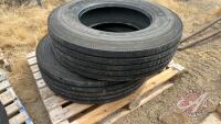 Used 275/80R22.5 Tires, H153