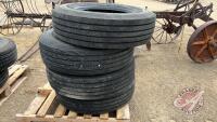 Used 275/80R22.5 Tires, H153