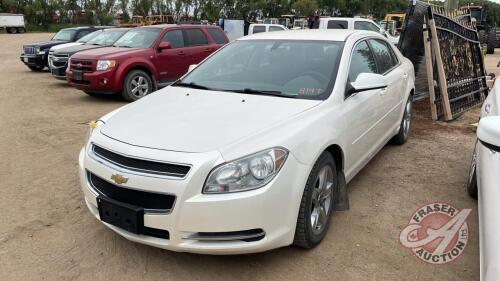 2010 Chevrolet Malibu LT, H147, 310,194 showing, Vin# 1G1ZC5E04AF277634, Owner: Brian C Donogh, Seller: Fraser Auction_____________________, *** TOD & Keys in Office Trailer ***