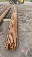 #13 - Approx 240in - 293in Steel Round Tubing Bundle, H135