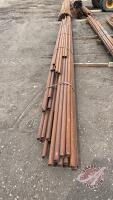 #12 - Approx up to 308in Steel Round Tubing Bundle, H135