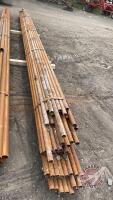 #9 - Approx 216in - 310in Steel Round Tubing Bundle, H135