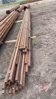 #4 - Approx 243in - 308in Steel Round Tubing Bundle, H135