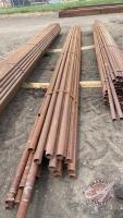 #2 - Approx 24ft Steel Round Tubing Bundle, H135