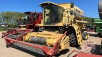 NH TX66 Combine, H162, s/n 8204055, 3428 eng hrs showing, 2812 threshing hrs showing, *** Keys in Office Trailer ***