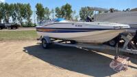 Bayliner 197 Boat, H159, 2007 Karavan Boat Trailer, VIN#5KTBS22137F197591 Owner: Virden Recreation and Water Sports LTD, Seller: Fraser Auction ________________________ ***TOD and Keys in Office Trailer**** PST #357140-8