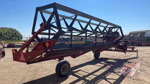 21ft CaseIH 721 PT Swather, H160, s/n 1330123C001185