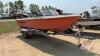 Cal-Glass 15ft Boat w/ Trailer, H184***NO TOD or KEYS*** PST #357140-8