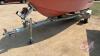 Cal-Glass 15ft Boat w/ Trailer, H184***NO TOD or KEYS*** PST #357140-8 - 2