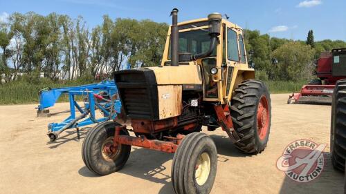 Case 1175 2WD Tractor, H174, s/n 8704426, 135hp, 882hrs showing, ***Keys in Office Trailer***