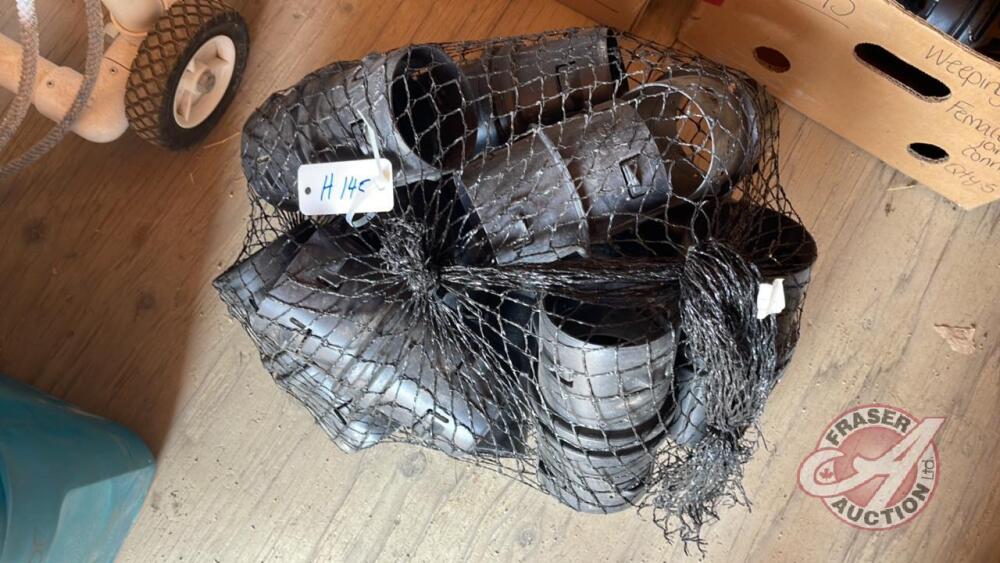 Prinsco HDPE Weeping Tile Fittings (New), H145 *** In Office Shed