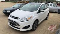 2017 Ford C-Max Titanium Energy, Electric Hybrid, H66, 390,821km showing, VIN# 1FADP5FU0HL116559, Owner: Lonnie D Studer, Seller: Fraser Auction_________________________*** Keys & TOD in Office Trailer ***