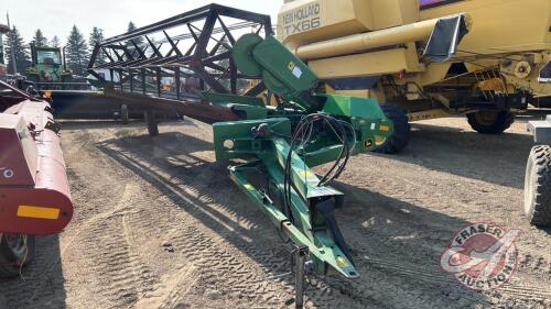 25' JD 590 PT Swather, H206, s/n E00590A910187