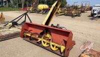 85in Farm King 3pt Snowblower, H196, s/n 9020660