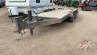 Homemade Trailer, H216 Owner: Jordan D Willey, Seller: Fraser Auction _____________________*** TOD in office Trailer***