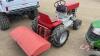 Massey Fergusson 12 Lawn Tractor w/ Tiller, H213 ***Keys in Office Trailer*** - 3