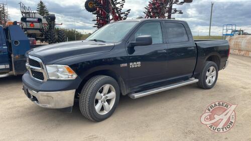 2018 Dodge Ram 1500 SLT, H66, VIN#1C6RR7LT9JS278792, 314,081km showing, Owner: Lonnie D Studer Seller: Fraser Auction _______________________ ***Keys and TOD in Office Trailer***