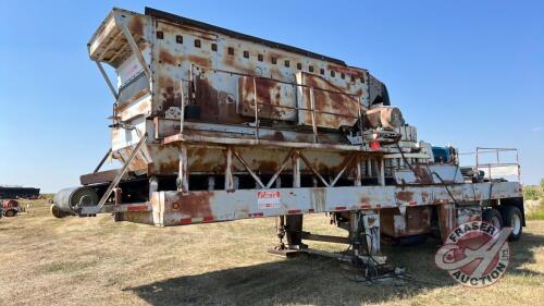 2000 Cedarapids 5X20 screen deck with Telsmith Gyrasphere 48S Cone Crusher