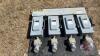 (4) 600-volt 600-amp Square D switches and plugs - 5