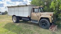 1974 IH loadstar 1600 s/a grain truck, 50630 showing, VIN# 10662DCA16749, Owner: J C Manser, Seller: Fraser Auction__________________ Sells with a MPI TOD