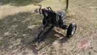 Hale 540 PTO Drive Irrigation Pump on small trailer