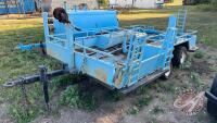10ft Utility Trailer w/ Walking Beam Axles ***DOES NO T sell with a MPI TOD***
