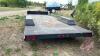 20ft Homemade T/A flat deck trailer, VIN# HOMEMADE Owner: __________________ Seller: Fraser Auction____________________ Sells with a MPI TOD - 5