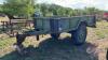 9ft S/A 1.5 ton Cap Army Surplus Utility Trailer, DOES NOT sell with a MPI TOD - 2