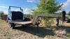 15ft T/A Gooseneck Trailer w/ Hyd Hose Reel Loaded w/ 4in Hose DOES NOT sell with a MPI TOD