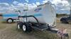 Approx 1800 Gal Tanker Trailer, VIN# JCMTANK Owner: J C Manser Seller: Fraser Auction ________________________________ Sells with a MPI TOD - 2