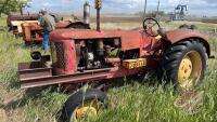 Massey Harris 102 Junior Tractor, s/n 385128 *** For Parts*** (NOT RUNNING)