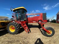 *36' NH Speed Rower 130 SP Swather