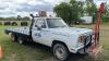 1978 Dodge Ram T/A Power Wagon Truck W/ Flatdeck, 16,084 showing, VIN#W24BF8S312965, Owner: J C Manser, Seller: Fraser Auction___________________ Sells with a MPI TOD - 2