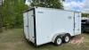 2008 16ft Rainbow Enclosed Cargo Trailer T/A, VIN# 2R9C71626881625148 Owner: J.C. Manser, Seller: Fraser Auction _____________________ Sells with a MPI TOD - 2