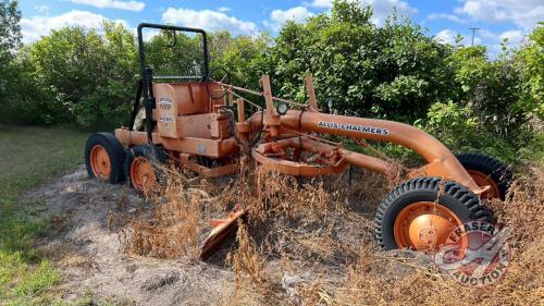 Allis-Chalmers Model B Grader, s/n-n/a (NOT RUNNING)