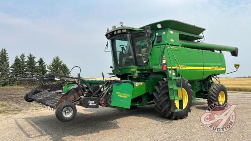 JD 9750 STS Bullet Rotor Combine, 1816 Rotor hrs showing, 2959 Eng hrs showing, s/n S696319