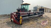 25ft Versatile 4750 Diesel Swather, 2337hrs showing, s/n 0440319