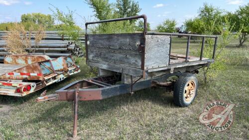 9’x6’ single axle trailer