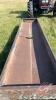 12ft metal feed trough (bottom rusted through) - 6