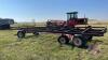 25ft X 10ft metal bale deck on Gehl 6-wheel wagon - 10