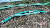 4 ½ suction hose and couplers,