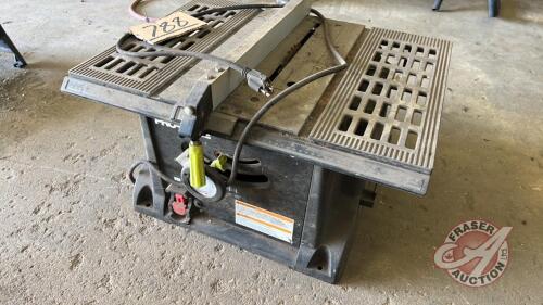 Pro-pulse Table saw